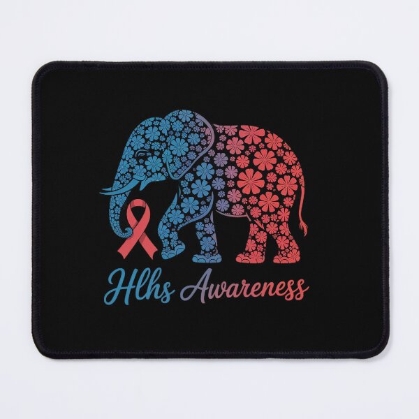 Item preview, Elephant With Flower HLHS Awareness Ribbon designed and sold by KonopikaaArt.
