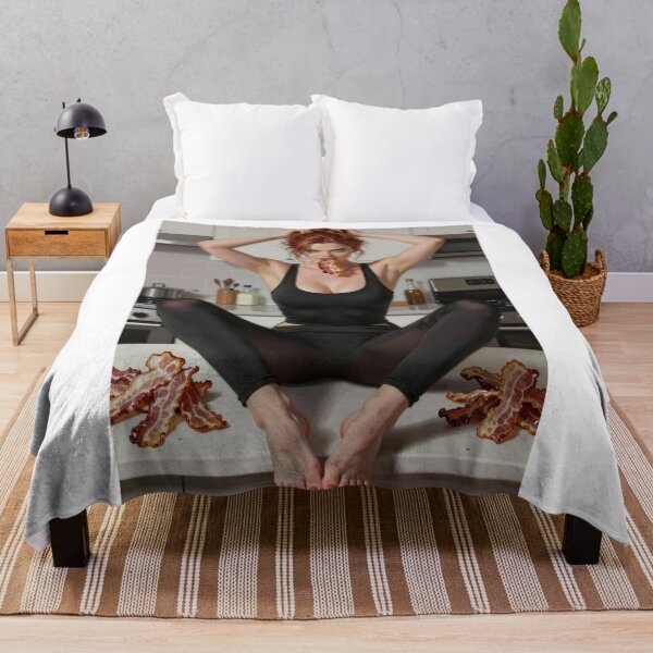 Item preview, Redhead woman bacon kitchen designed and sold by CathryneDelamort.