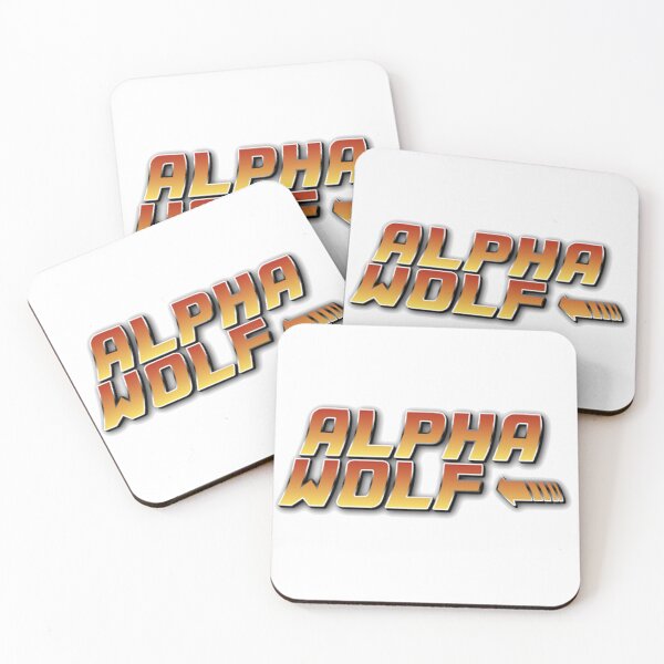 Item preview, Alpha Wolf  - Band Sticker (Back To The Future) designed and sold by Kev Prescott.