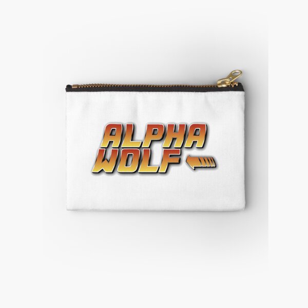 Item preview, Alpha Wolf  - Band Sticker (Back To The Future) designed and sold by Kev Prescott.