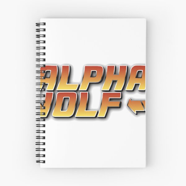 Item preview, Alpha Wolf  - Band Sticker (Back To The Future) designed and sold by Kev Prescott.