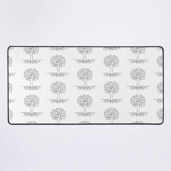 Item preview, A tree with dry leaves covering the ground designed and sold by rasagamastore.