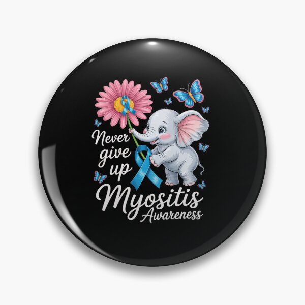 Item preview, Elephant Myositis Awareness designed and sold by KonopikaaArt.