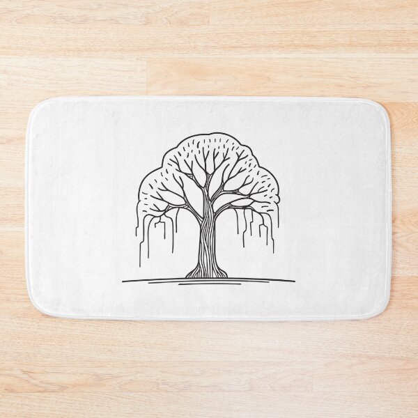 Item preview, A tree whose limbs hang close to the ground   designed and sold by rasagamastore.