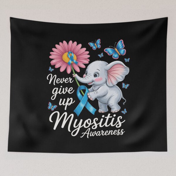Item preview, Elephant Myositis Awareness designed and sold by KonopikaaArt.