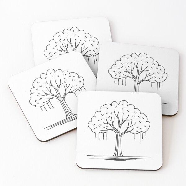 Item preview, A tree with gently sagging branches   designed and sold by rasagamastore.