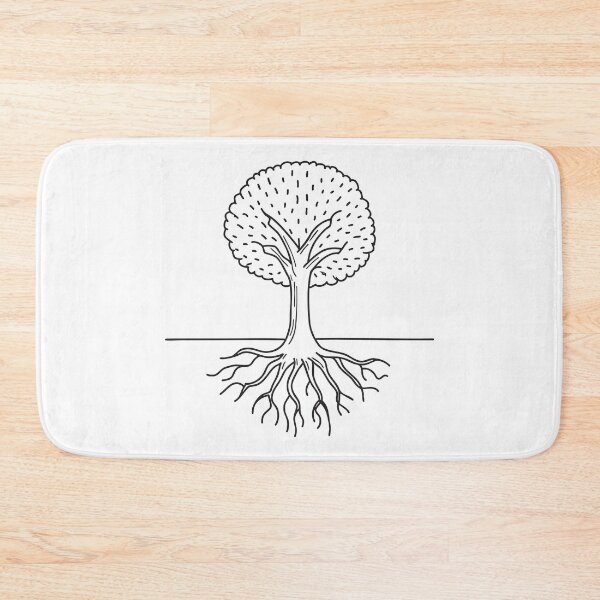 Item preview, A tree with roots partly exposed   designed and sold by rasagamastore.
