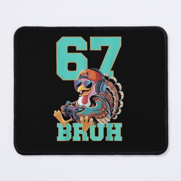 Item preview, Gamer Turkey 67 Bruh Funny T-Shirt designed and sold by LashondaGreen89.