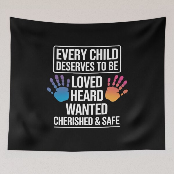 Item preview, Every Child Deserves To Be Loved Foster Care Awareness designed and sold by KonopikaaArt.