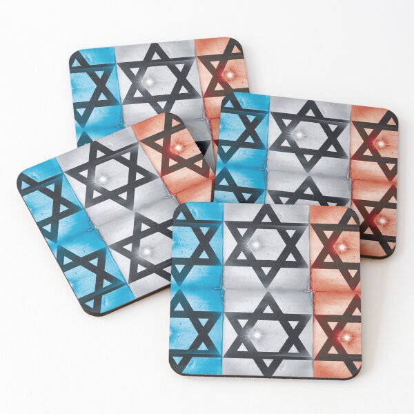 Item preview, Flag with Star of David design, France! designed and sold by Alan-David.
