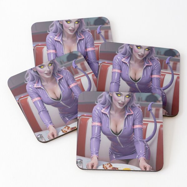 Item preview, Purple horned demon latex bacon eggs designed and sold by CathryneDelamort.