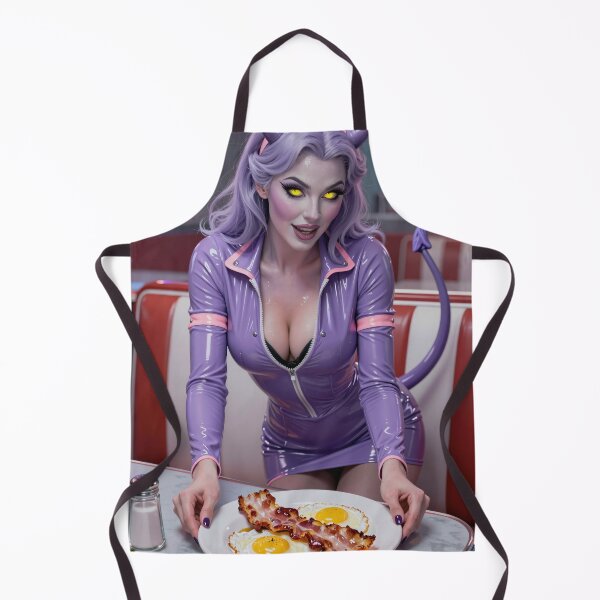 Item preview, Purple horned demon latex bacon eggs designed and sold by CathryneDelamort.