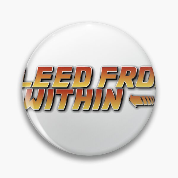 Item preview, Bleed From Within  - Band Sticker (Back To The Future) designed and sold by Kev Prescott.