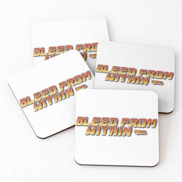 Item preview, Bleed From Within  - Band Sticker (Back To The Future) designed and sold by Kev Prescott.