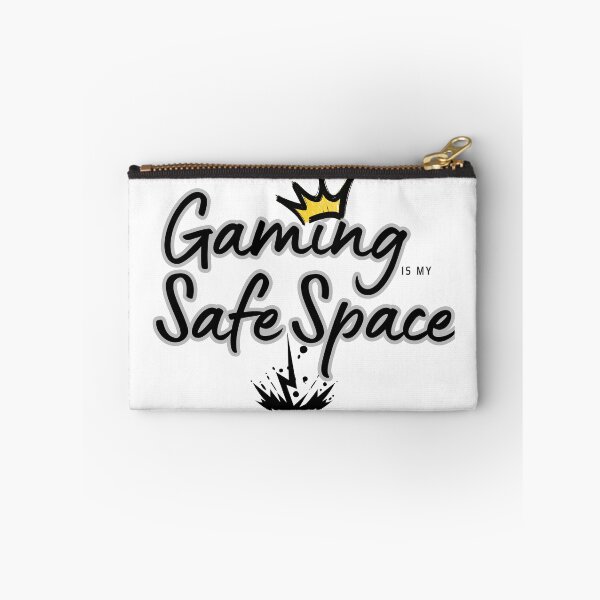 Item preview, Gaming Is My Safe Space Gamer Quote Design designed and sold by ArtzyAyb.