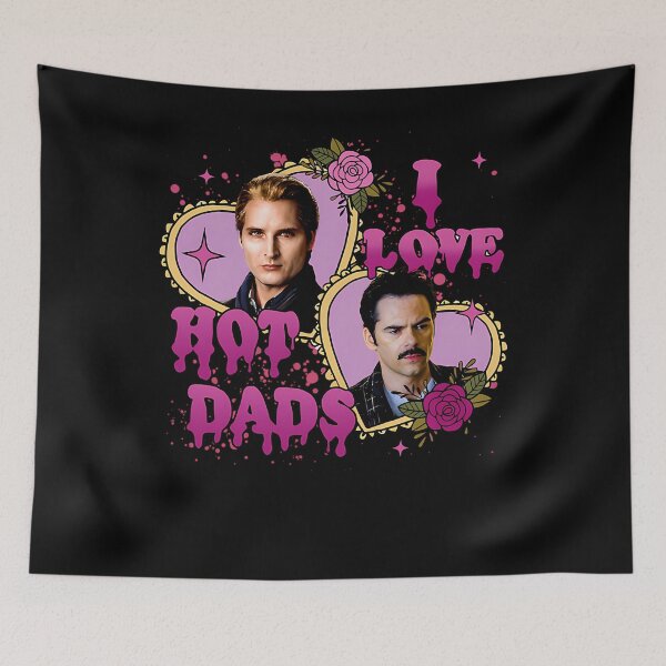 Item preview, I Love Hot Dads Charlie Swan Carlisle Cullen designed and sold by RAZENROSTRO.