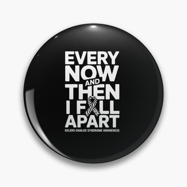 Item preview, Every Now & Then I Fall Apart Ehlers-Danlos Syndrome Ribbon designed and sold by KonopikaaArt.