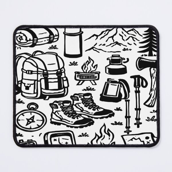 Item preview, Hiking Adventure Minimalist Design | Outdoor Nature Explorer Aesthetic designed and sold by GracefulbyElmes.