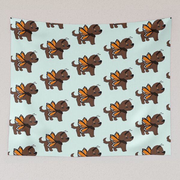 Item preview, Buggles - Butterfly Chocolate Labrador  designed and sold by Sarah Reed.