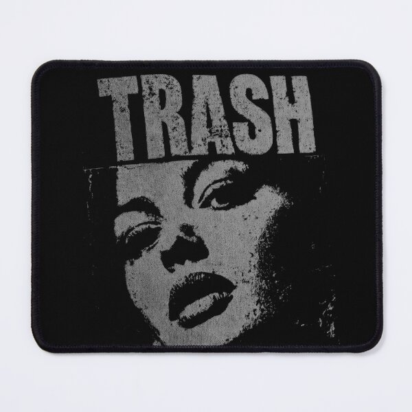 Item preview, Trash Pop Art Face Black White designed and sold by Gaviani Design Studio.