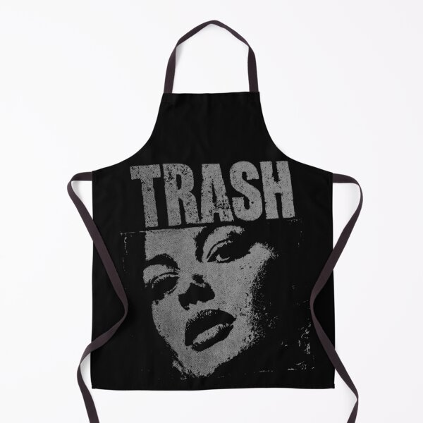 Item preview, Trash Pop Art Face Black White designed and sold by Gaviani Design Studio.