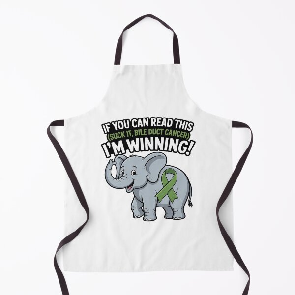 Item preview, Elephant I'm Winning Suck It Bile Duct Cancer designed and sold by KonopikaaArt.