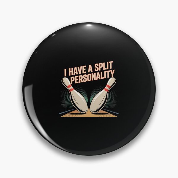 Item preview, Bowling Fun Split Personality Team designed and sold by malhanasbih.