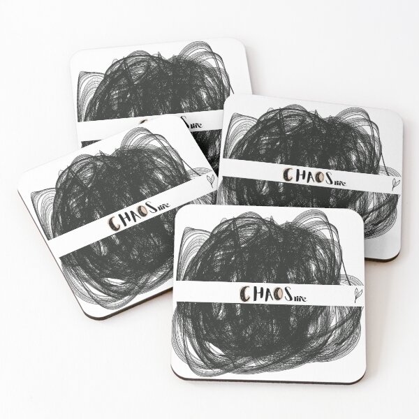 Item preview, Chaos Black Sketch Mess designed and sold by CaseMastery.