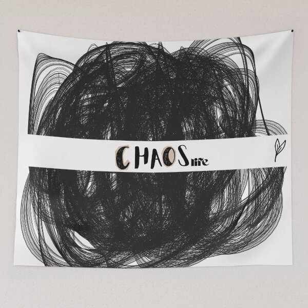 Item preview, Chaos Black Sketch Mess designed and sold by CaseMastery.
