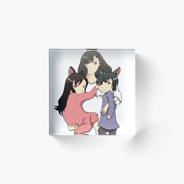 Wolf children Acrylic Block