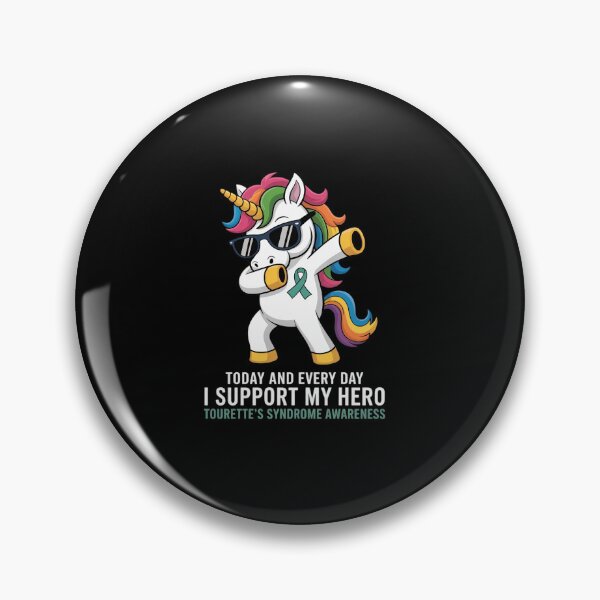 Item preview, Every Day I Support My Hero Tourette's Syndrome Awareness designed and sold by KonopikaaArt.