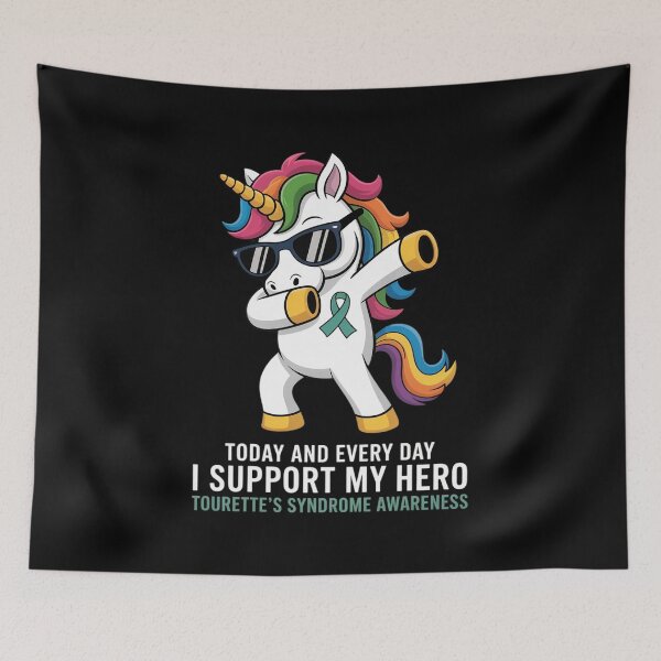 Item preview, Every Day I Support My Hero Tourette's Syndrome Awareness designed and sold by KonopikaaArt.