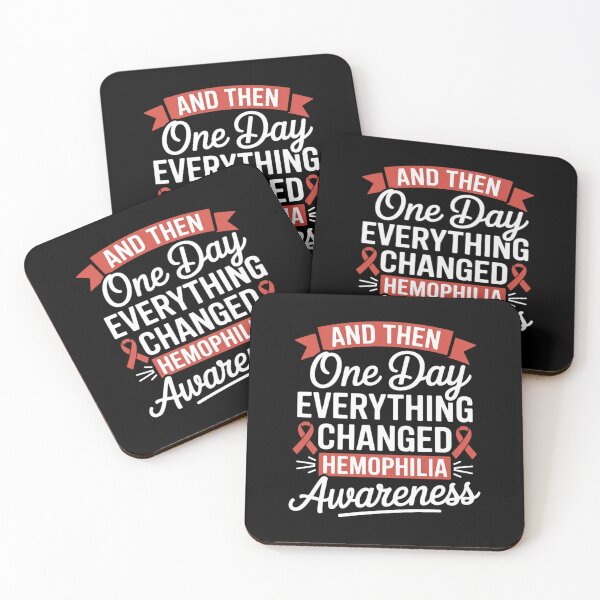 Item preview, Everything Changed Hemophilia Awareness designed and sold by KonopikaaArt.