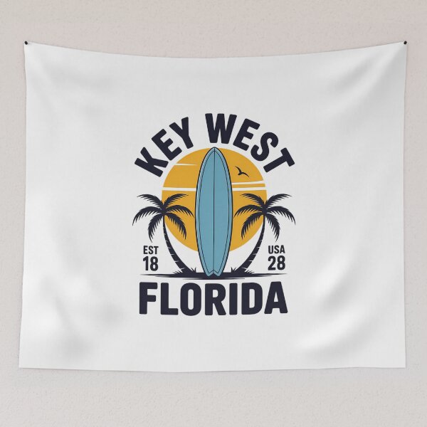Item preview, Key West Florida Beach Surf Summer Vacation designed and sold by FaithAbbott.