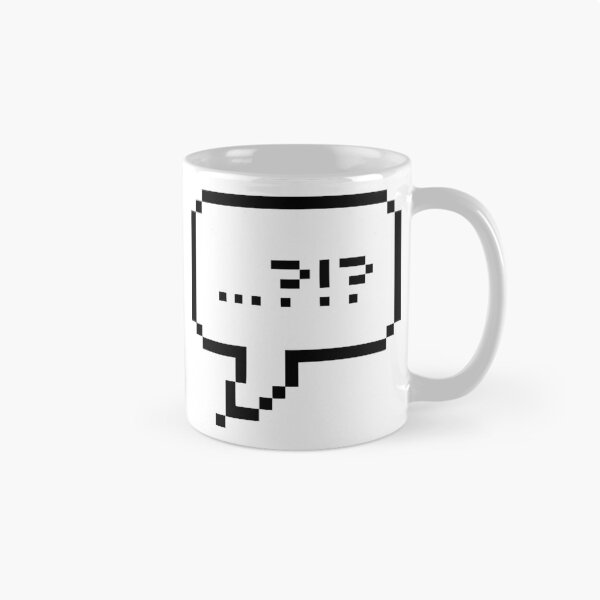 Item preview, 8 bit chat box question mark pixel art designed and sold by tonylau81.