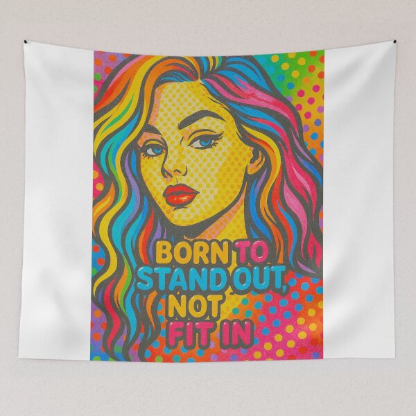 Item preview, Born to stand out, not fit in... designed and sold by F4Fartbot.