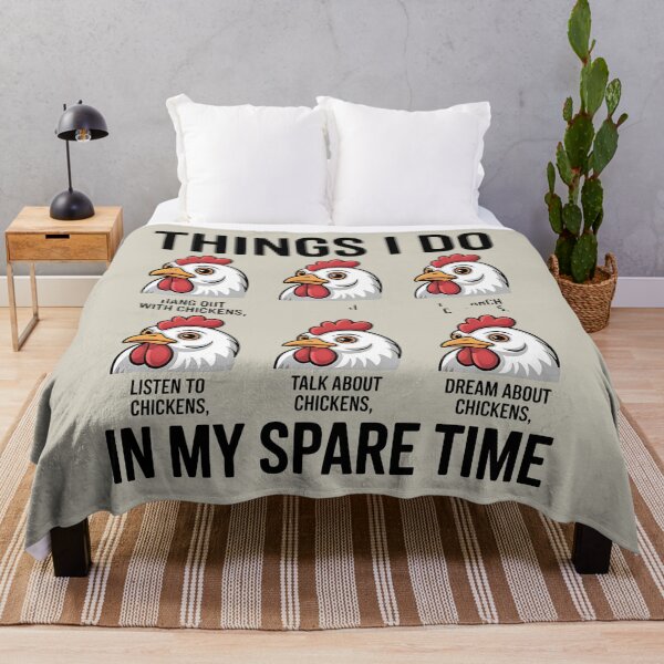 Item preview, Things I Do in My Spare Time - things i do - backyard chickens - chicken keeper - chicken mom - chicken dad - urban homestead - chicken lover - cute chicken - poultry humor - Chicken checklist designed and sold by JansenGS.