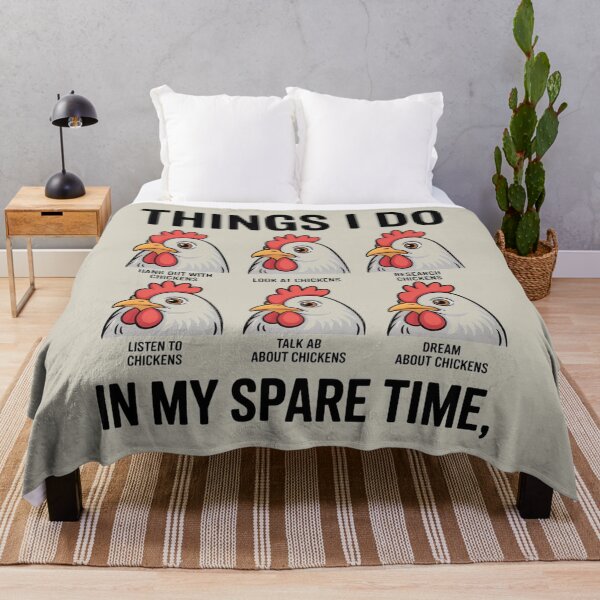 Item preview, Things I Do in My Spare Time - things i do - backyard chickens - chicken keeper - chicken mom - chicken dad - urban homestead - chicken lover - cute chicken - poultry humor - Chicken checklist designed and sold by JansenGS.