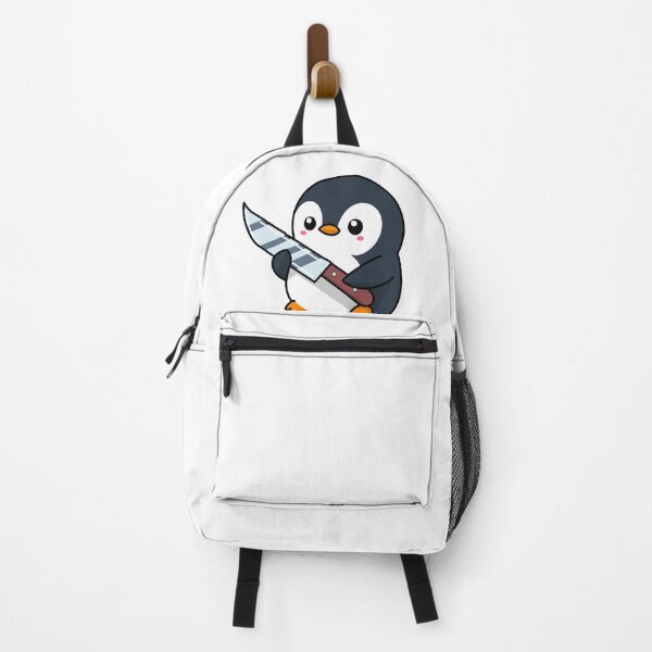 Item preview, Penguin with a Knife - Cute and Dangerous designed and sold by ExInfernis.
