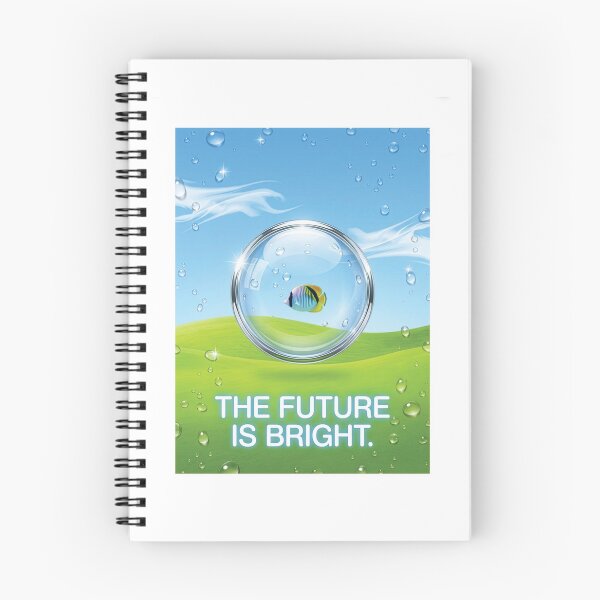 Item preview, The Future Is Bright - Frutiger Aero 2008 Nostalgia designed and sold by KAYJAY DESIGNS.