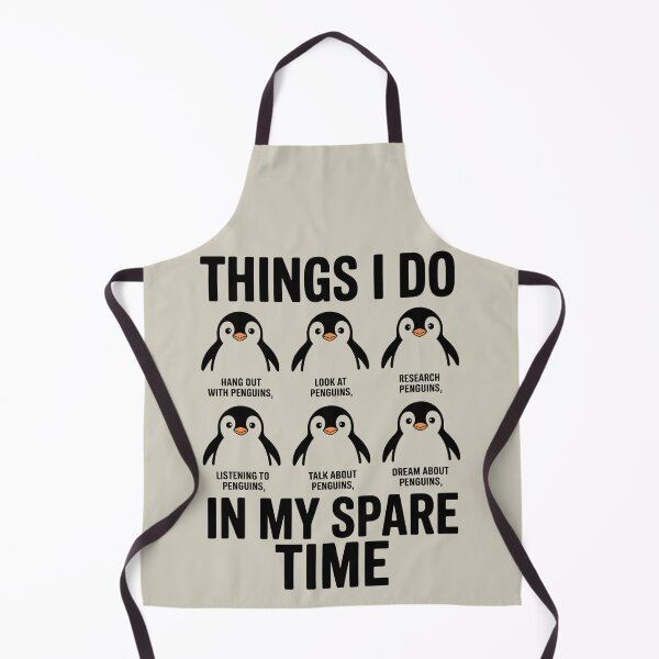 Item preview, Things I Do in My Spare Time - things i do - gentoo penguin - penguin lover - penguin checklist - antarctica wildlife - polar animals - zoo animal fan - marine biology - cute penguin - penguin humor designed and sold by JansenGS.