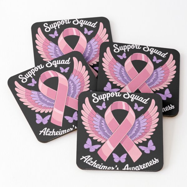 Item preview, Support Alzheimer’s Awareness Purple Ribbon Butterfly designed and sold by BlueCreator-inc.
