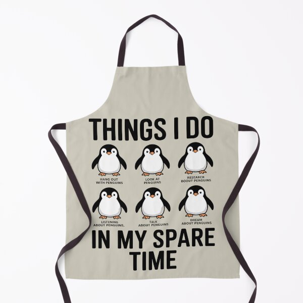 Item preview, Things I Do in My Spare Time - things i do - gentoo penguin - penguin lover - penguin checklist - antarctica wildlife - polar animals - zoo animal fan - marine biology - cute penguin - penguin humor designed and sold by JansenGS.