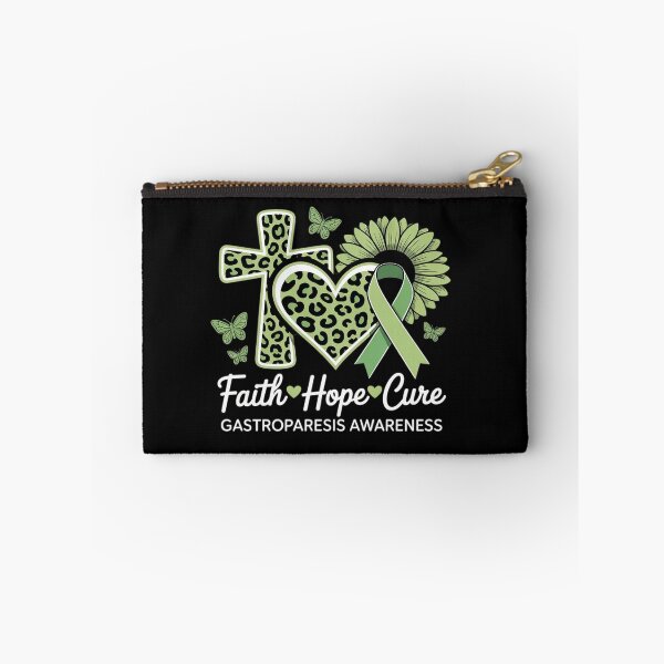 Item preview, Faith Hope Cure Sunflower Leopard Gastroparesis Awareness designed and sold by SIGORDESIGN.