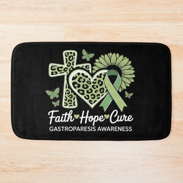 Item preview, Faith Hope Cure Sunflower Leopard Gastroparesis Awareness designed and sold by SIGORDESIGN.