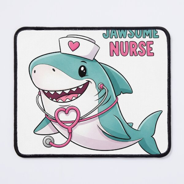 Item preview, Jawsome Nurse - Cute Shark Pun Medical Profession Gift designed and sold by Latikshop.