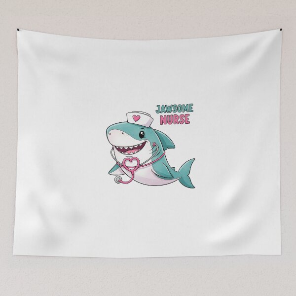 Item preview, Jawsome Nurse - Cute Shark Pun Medical Profession Gift designed and sold by Latikshop.