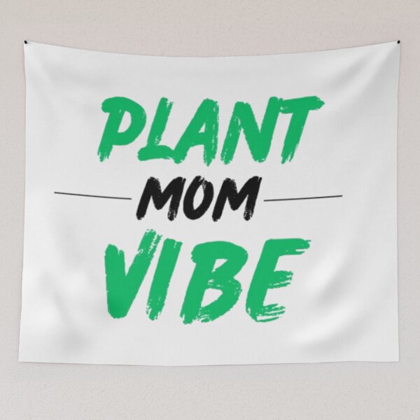 Item preview, Plant Mom Vibe - Cute Plant Lady Quote designed and sold by Haevora.