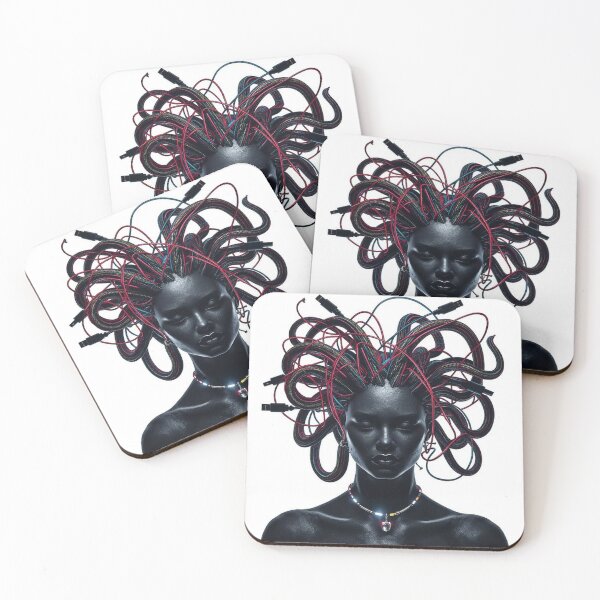 Item preview, Digital Serpents: The Wired Medusa designed and sold by Wonderful Designs.
