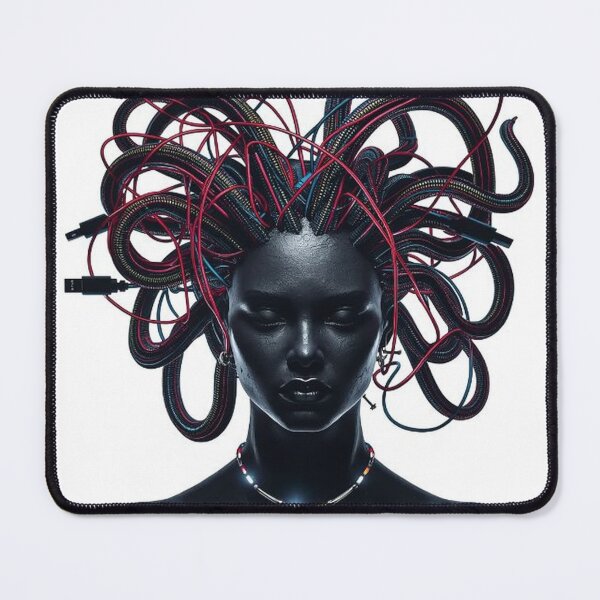 Item preview, Digital Serpents: The Wired Medusa designed and sold by Wonderful Designs.